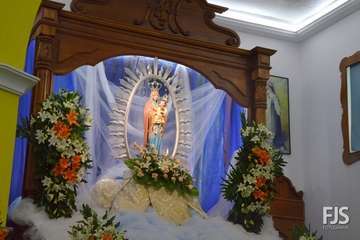 Bajada de la Virgen de las Nieves y encuentro folclórico Anzar en Lomo Magullo (Foto Francisco Javier Santana)